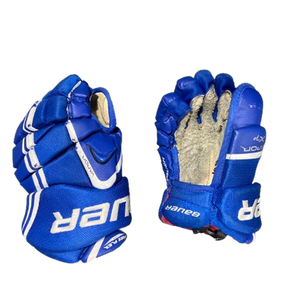 Bauer (Used) Blue Junior 11" Gloves