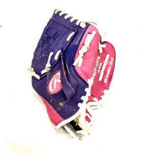 Used Rawlings HIGHLIGHT BB/SB Glove RH Throw Pink 10" 11860-S000291536