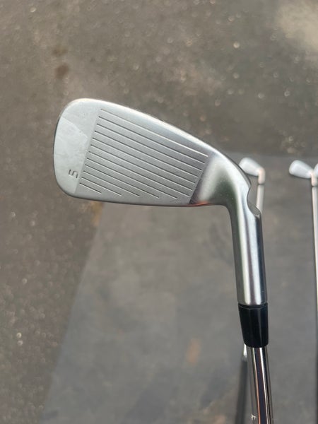 Men's 2023 Ping G430 Left Hand Iron Set Stiff Flex 8 Pieces Steel Shaft (Used)