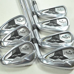 Callaway Apex 19 5-PW,AW Iron Set Stiff Flex Right KBS Tour-V 110g Steel #196743