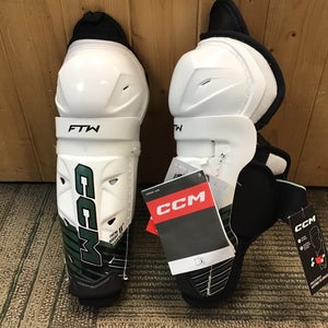 Junior CCM Jetspeed FTW 11" Shin Pads (New)