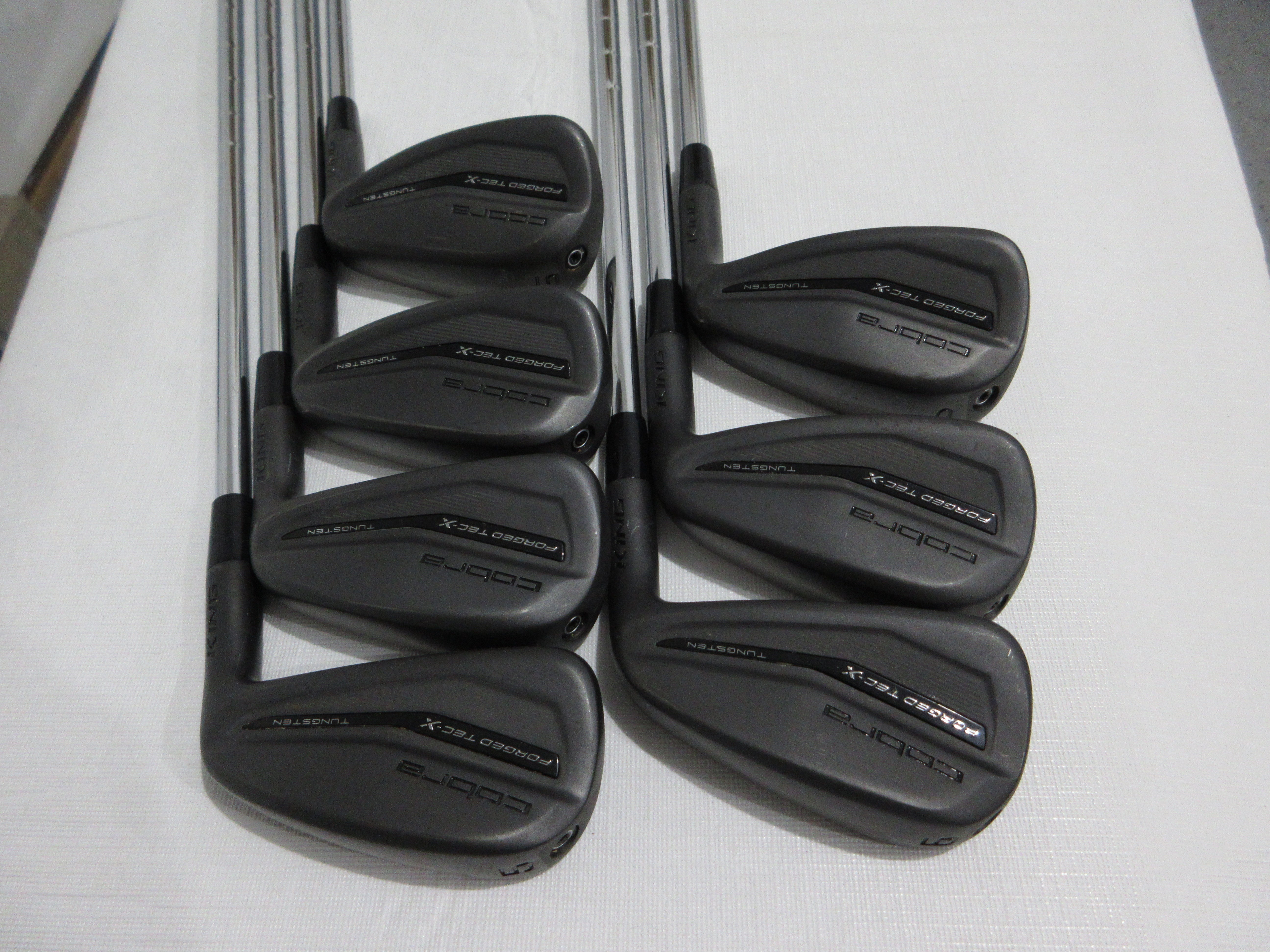 Forged Black KING Cobra TEC - X Iron King Set コブラ Tec FORGED 