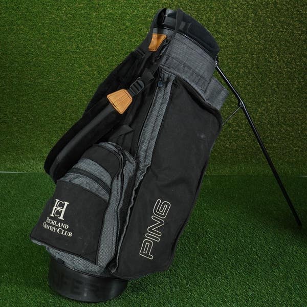 ORIGINAL PING HOOFER STAND BAG 4 WAY DIVIDERS GOLF CARRY