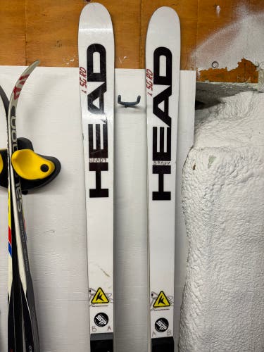HEAD SG 213cm R45 Used 213 cm 45 m HEAD World Cup Rebels i.SG RD Skis With