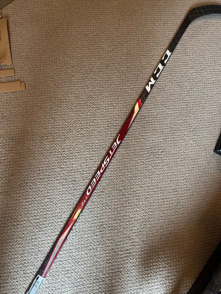 Senior CCM JetSpeed FT2 Left Hand Hockey Stick P90 Pro Stock (New)