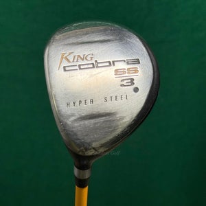 LH King Cobra SS Hyper Steel Fairway 3 Wood UST ProForce Gold 65-R Regular