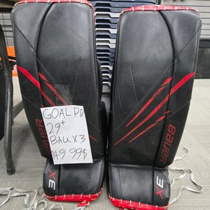 XS 2021 Bauer Vapor 3X Goalie Leg Pads 29+ (Used)