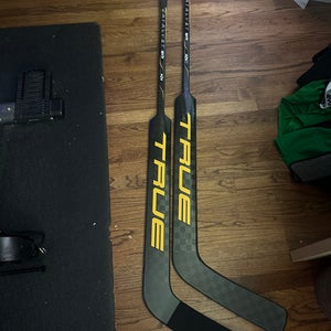 2 Pack True Catalyst 9X3 Goalie Stick T31 27” Yellow