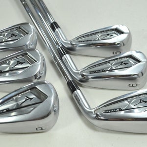 Mizuno JPX 921 Hot Metal 5-PW Iron Set Stiff RH NS Pro Zelos 7 Steel # 196673
