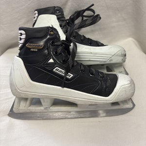 Junior Size 13 Bauer Supreme 1000 Ice Hockey Goalie Skates