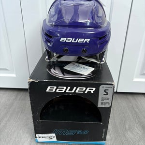Pro Stock Purple Small Bauer IMS 9.0 Helmet Pro Stock (New)