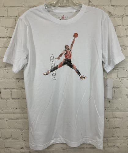 95C900-001 Basketball Youth Short Sleeve T-Shirt White XL Extra Large