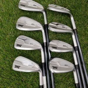 2021 PXG 0211 IRON SET 6-PW,LW,GW,SW UST MAMIYA RECOIL DART STIFF GOOD