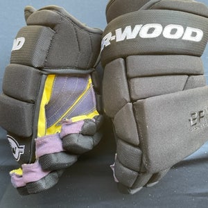NEW Sherwood Code BPM Pro 14" Hockey Player Glove WITH SHOT BLOCKER (Black)