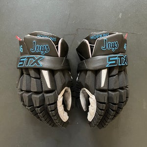 Johns Hopkins Team Issued STX Surgeon RZR2 Lacrosse Gloves
