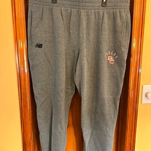 Boston College Gray XXXL Men's New Balance Pants (New)