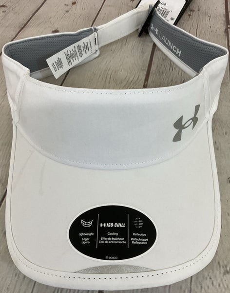 Under Armour Launch Mens Visor One Size Fits Most Adjustable Hook and Loop Belt