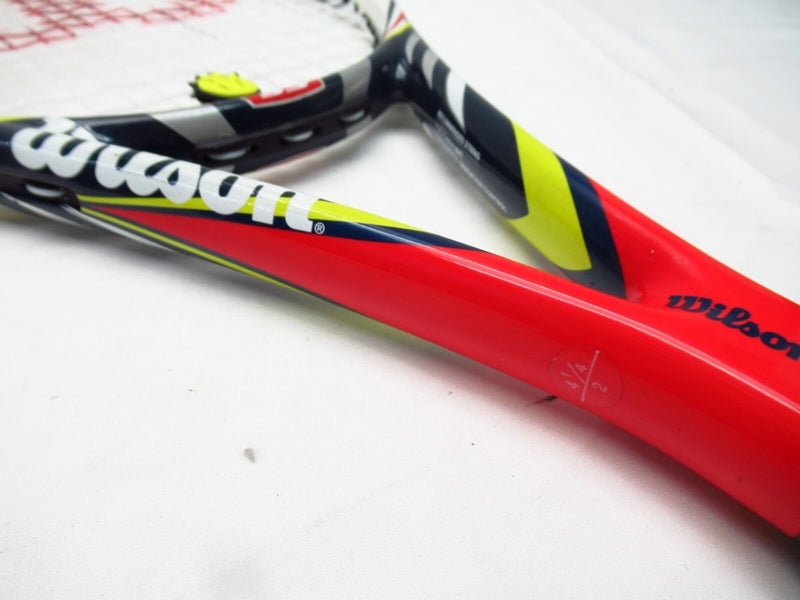 WILSON BLX STEAM 95 TENNIS RACQUET (4 1/4) NEW GRIP. JAPAN DEALER