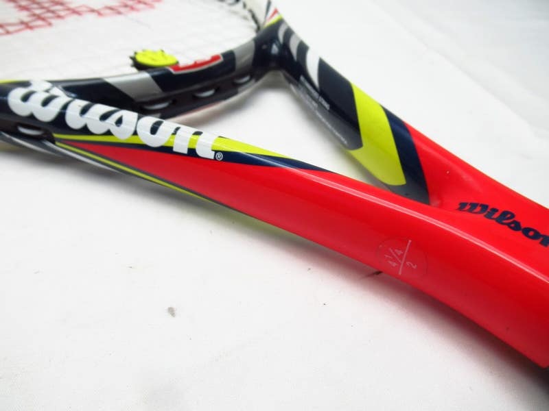 WILSON BLX STEAM 95 TENNIS RACQUET (4 1/4) NEW GRIP. JAPAN