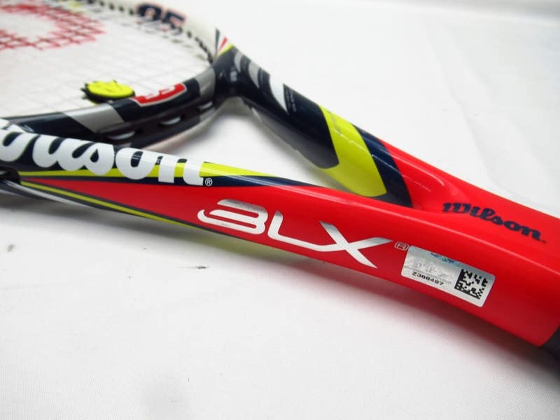 WILSON BLX STEAM 95 TENNIS RACQUET (4 1/4) NEW GRIP. JAPAN