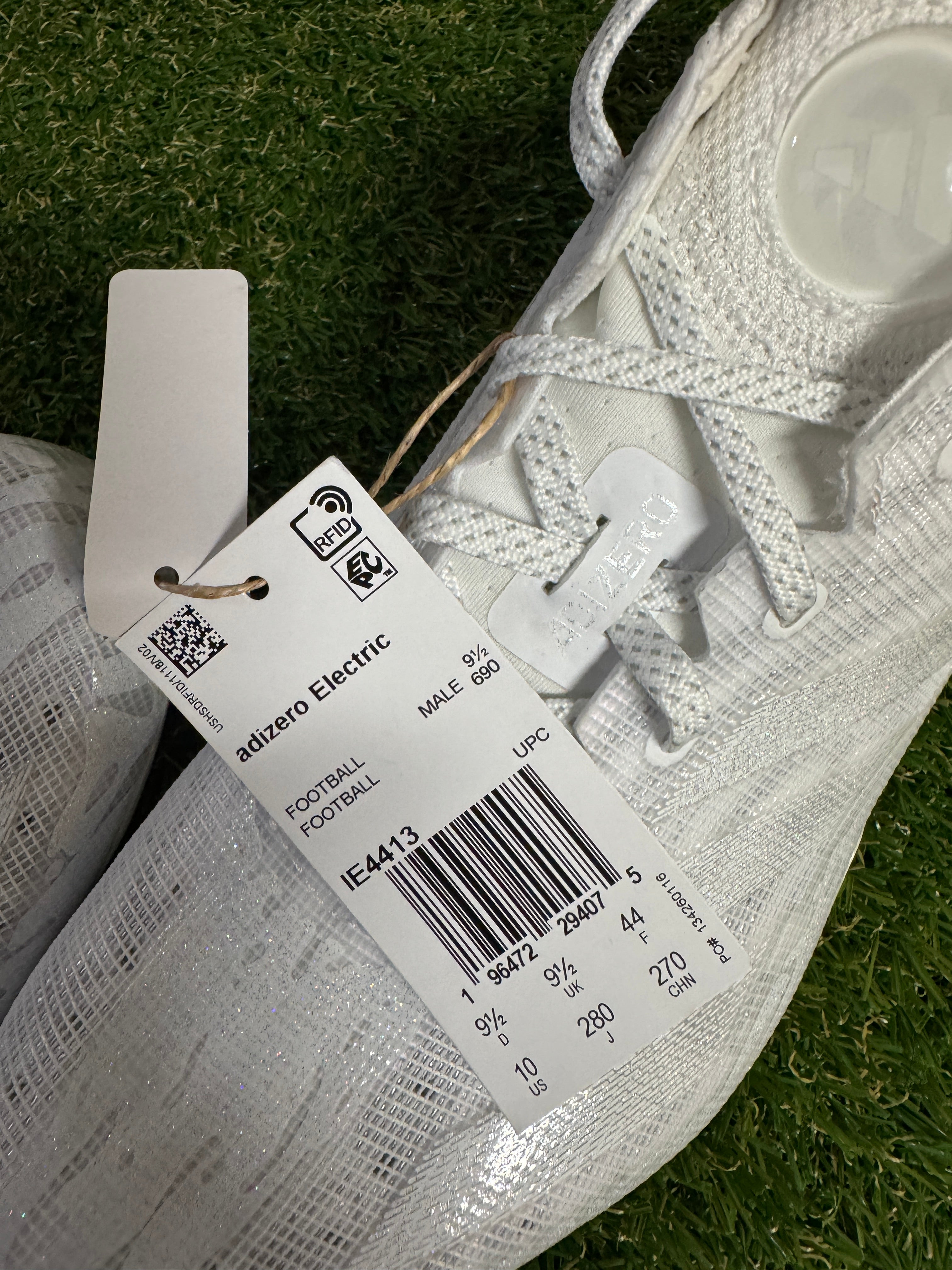 Adidas Adizero Electric Speed Juice Football Cleats White IE4413