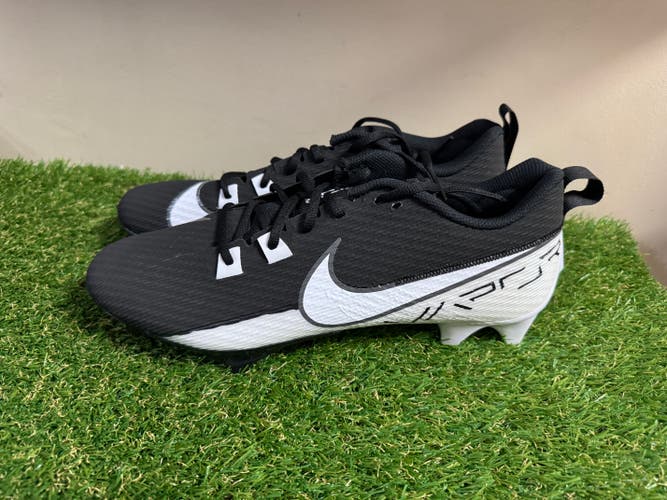 Nike Vapor Edge Speed 360 2 Football Cleats Black White DA5455-001 Men's 12 NEW