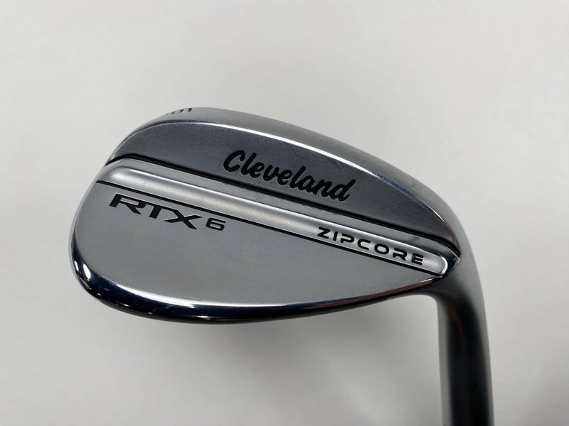 Cleveland RTX 6 ZipCore Tour Satin Sand Wedge SW 56* 10 DG Spinner Tour Issue RH