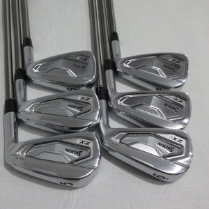 Srixon ZX5 & ZX7 MKII Iron Set - 5-PW - SteelFiber Stiff Graphite -0.25" Short