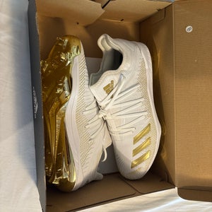 Size 12 Adizero Afterburner Spikes - Brand new