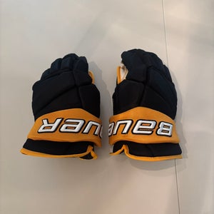 Brand New Jr Bruins Bauer Gloves 14”