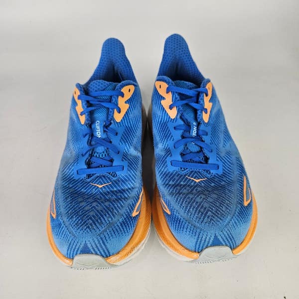 Hoka One One Clifton 9 Mens Size 9.5D Blue Running Shoes  display picture 1