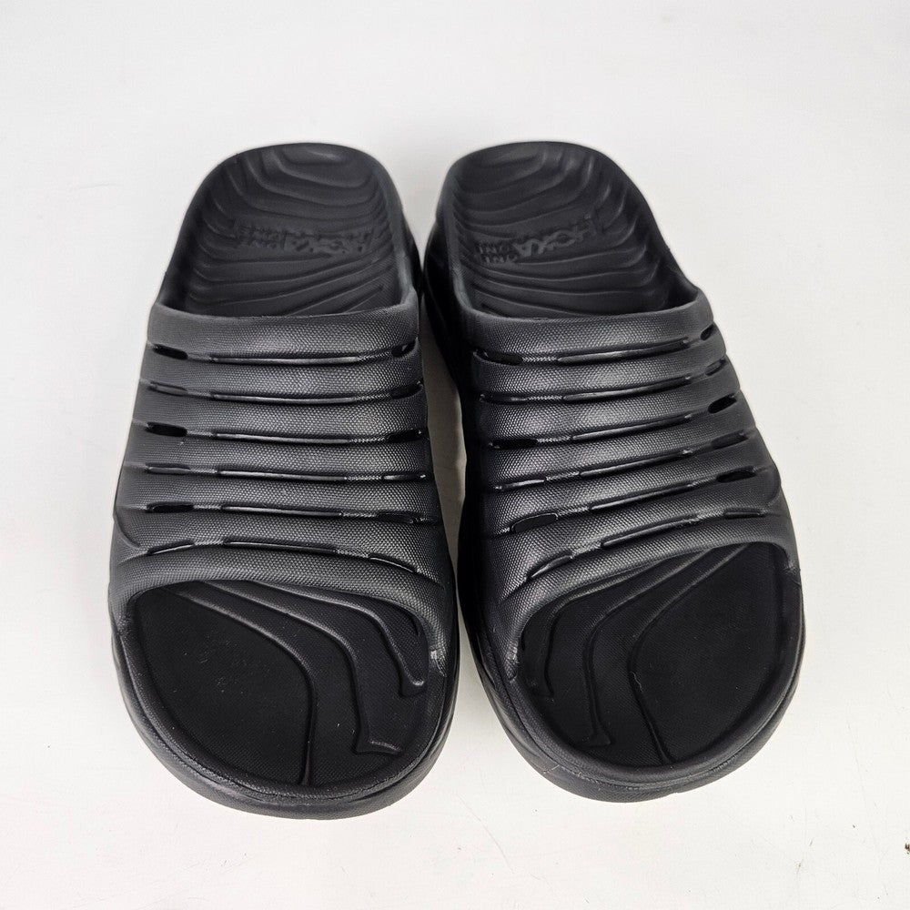 Hoka One One Sandals Womens 7 Ora Recovery Slide Black Slip  display picture 1