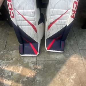 2023 31" CCM Eflex 6.9 Goalie Leg Pads  (Used)