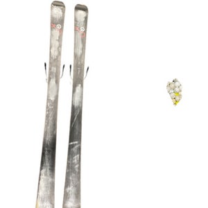 Used Dynastar EXCLUSIVE 10 Womens DH Ski/Binding Yellow 142 cm 11847-S000026601