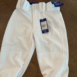 White Medium Youth Mizuno Game knickers (New)