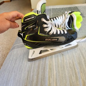 2024 Bauer GSX Hockey Goalie Skates Regular Width Size 3.5 (New)