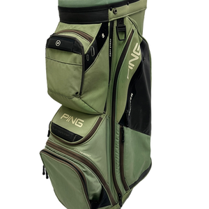 Used Ping Pioneer Mens Green Cart Bag 11692-S000136088