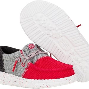 Hey Dude Wally Tri Varsity Mesh 42631-642 Toddler 7C Multi Casual Shoes QLW386