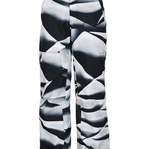 Obermeyer Snow Pants Boy Large Snowdrift Brisk Print Waterproof Insulated QLW351