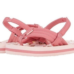 Reef Little AHI CI4066 Sandal Toddler 9-10 Pink Ice Cream Slip On Thong QLW296