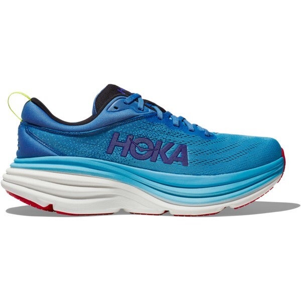 Hoka One One Bondi 8 1123202-VSW Sneaker Mens US 9.5D Blue Running Shoes DDK51