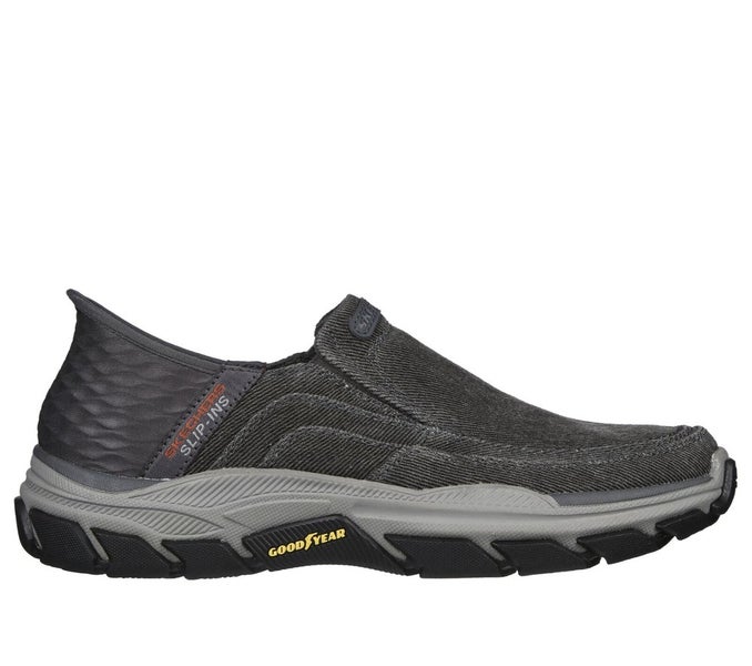 Skechers Slip-Ins 204809WW/CHAR Men's US 11 Charcoal Respected Holmgrem DDK109
