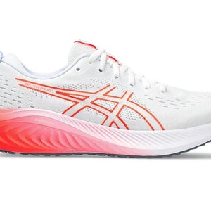 Asics Gel-Excite 10 1012B418-101 Women 11 White Sunrise Red Running Shoes DDK101