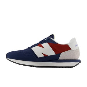 New Balance 237 MS237TR Sneaker Men's 15 Navy Multi Suede Running Shoes DDK94