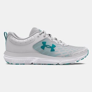 Under Armour Charged Assert 10 3026179-107 Women's 11 White Running Shoes DDK108