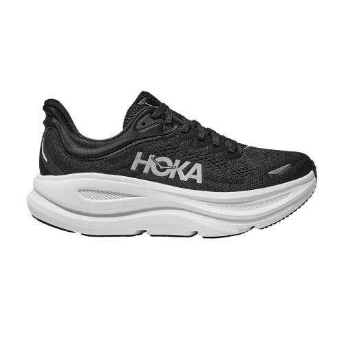 Hoka One One Bondi 9 1162011-BWHT Sneakers Mens US 10 Black Running Shoes DDK88