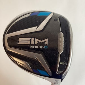 TaylorMade SIM Max D Fairway 7 Wood 22* With Helium 5F2 Senior Graphite Shaft