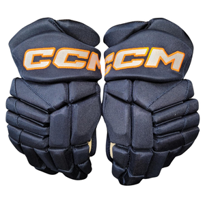 CCM Jetspeed KAMLOOPS BLAZERS Pro Stock Gloves 14"