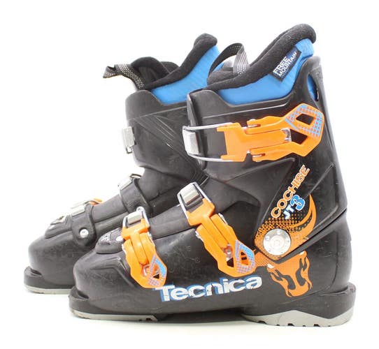 Tecnica JT3 Cochise Junior Ski Boots - Size 4.5 / Mondo 22.5 Used