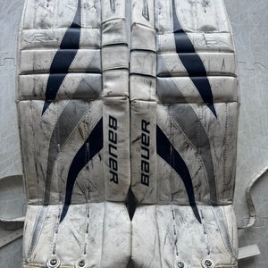 Bauer Reactor 2000 Hockey Goalie Leg Pads 28+1